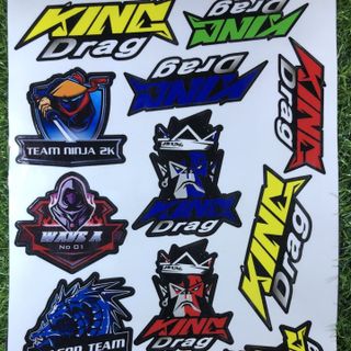 Tem dán sticker dán xe, điện thoại, máy tính doremon