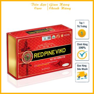 Tinh Dầu Thông Đỏ Redpine Viko Việt - Hàn (H/90 viên) - Có Bảo Hiểm Sản Phẩm giá sỉ