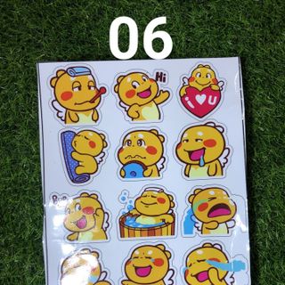 Tem Quobee Tem dán sticker dán xe, điện thoại, máy tính giá sỉ