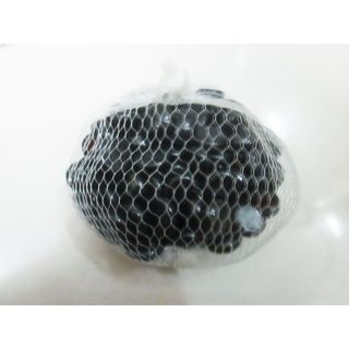 Sỏi thủy tinh đá màu trang trí bể cá
