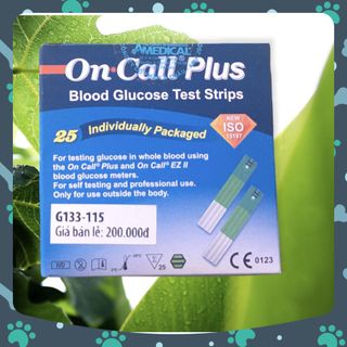 Máy Đo Đường Huyết Acon Oncall Ez II (Bảo Hành Trọn Đời) Tặng Hộp Que Thử Đường Huyết On Call Plus