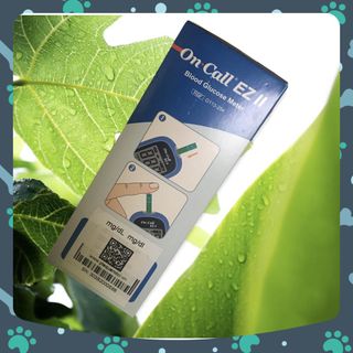 Máy Đo Đường Huyết Acon Oncall Ez II (Bảo Hành Trọn Đời) Tặng Hộp Que Thử Đường Huyết On Call Plus