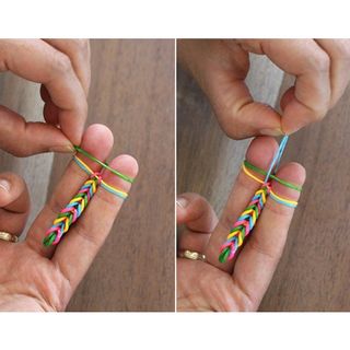 Vòng tay DIY - Bộ 700 dây thun handmade