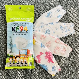 Túi Khẩu trang KF94 Đồng Xanh Premium Mask