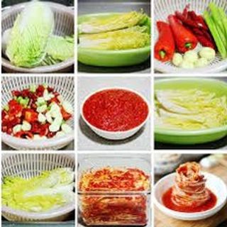 Kim chi cải thảo chay
