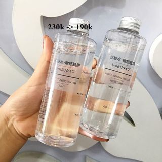 Nước hoa hồng Muji LIGHT TONING WATER giá sỉ