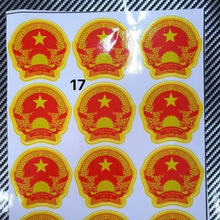 Tem dán sticker dán xe, điện thoại, máy tính 27 mẫu