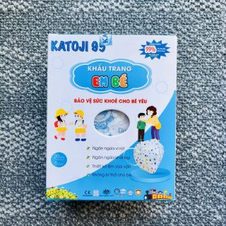 Thùng Khẩu trang trẻ em Katoji 95 giá sỉ