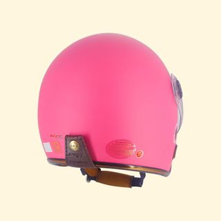 MŨ BẢO HIỂM NAM SRT - KÍNH LIỀN VIỀNG ĐÔNG - HỒNG NHÁM