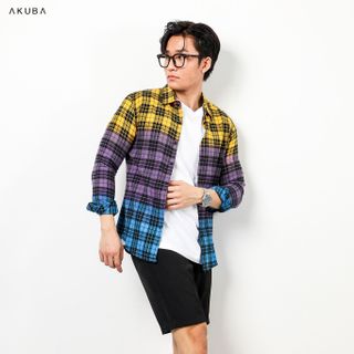 ÁO SƠ MI TAY DÀI AKUBA 02B0269