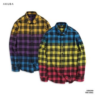 ÁO SƠ MI TAY DÀI AKUBA 02B0269