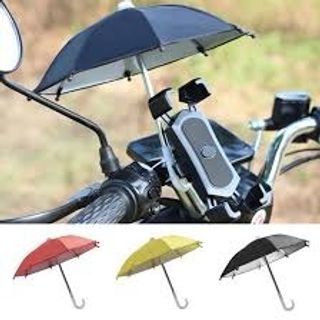 Dù mini gắn xe máy che điện thoại