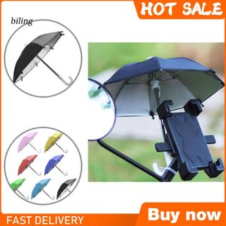Dù mini gắn xe máy che điện thoại