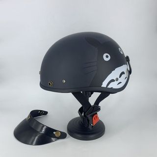 Mũ bảo hiểm 1/2 phim hoạt hình Doremon Totoro siêu cute, freesize