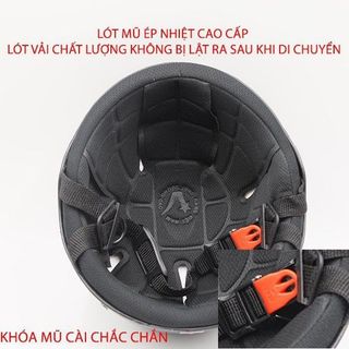 Mũ bảo hiểm 1/2 phim hoạt hình Doremon Totoro siêu cute, freesize
