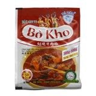 Bột Thơm Bột Gia Vị Nấu Bò Kho ( Sườn Kho ) Bà Tám ( Ông Tám Chà ) gói 10g hộp 50 gói