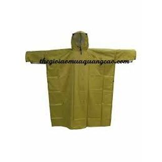 Áo Mưa Vải Dù Cánh Dơi Chống Thấm Cao Cấp - Màu Vàng đồng
