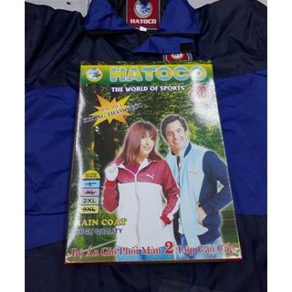 Áo mưa bộ 2 lớp cao cấp - Size 3XL (175-185cm)