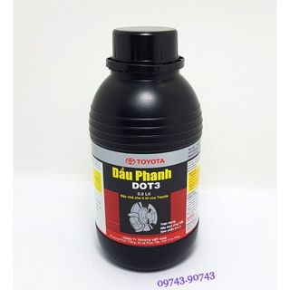 Dầu Phanh TOYOTA DOT3 Brake Fluid 0.5 lít giá sỉ