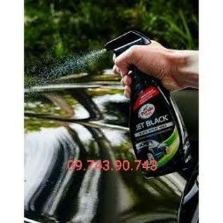 Chai Xịt Bóng Nhanh Sơn Xe Đen Turtle Wax Jet Black 680ml