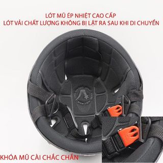 Mũ bảo hiểm nửa đầu SRT - A33K SRT - kính chắn gió cao cấp