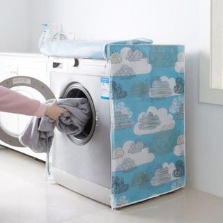 Trùm máy giặt vải dù 7-8kg - cao cấp - không thấm nước - cửa trước - mẫu ngẫu nhiên giá sỉ