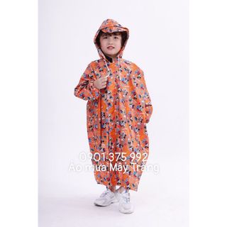 Áo Mưa Dây Kéo Tiện Lợi Cho Bé