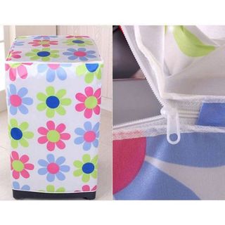 Áo trùm máy giặt cửa trên - vải dù - từ 9-10kg - màu ngẫu nhiên giá sỉ