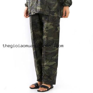 Bộ Áo Mưa Vải Dù Cao Cấp 2 Lớp Size XXXL Chống Thấm