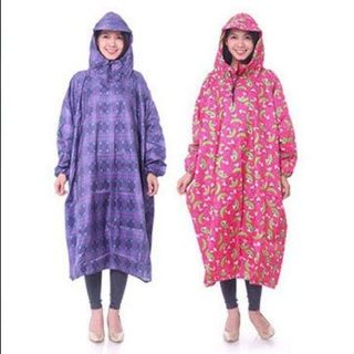 Áo Mưa Bít Vải Dù Siêu Nhẹ ( Giao Màu Ngẫu Nhiên)