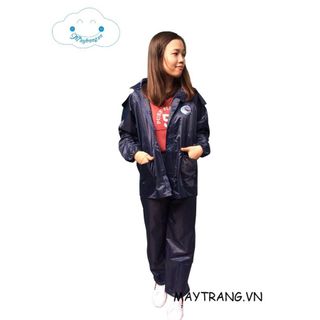 ÁO MƯA BỘ MÀU LÍNH CÁ TÍNH, VẢI DÙ, BỀN CHỐNG THẤM TỐT