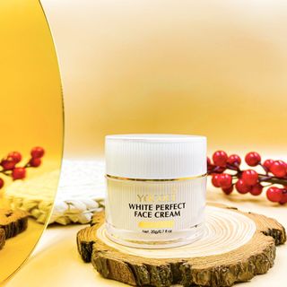 Kem dưỡng trắng da mặt Yococi giúp sáng da, dưỡng ẩm, mờ thâm nám, chống lão hóa White Perfect Face Cream Day-Night 20g