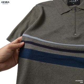ÁO LEN TAY NGẮN AKUBA 02G0092