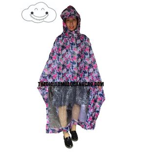 ÁO MƯA CÁNH DƠI HỌA TIẾT DỄ THƯƠNG