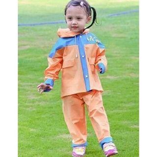 Áo Mưa Bộ Cho Bé Trai, Bé Gái (8-10T) Số 5 - Nhiều Màu