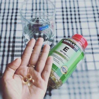 Vitamin E Kirkland của mỹ hộp 500 viên