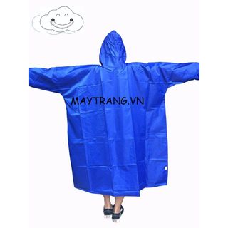 ÁO MƯA BIT NGƯỜI, KHÔNG XẺ TÀ MÀU XANH DƯƠNG 1M2