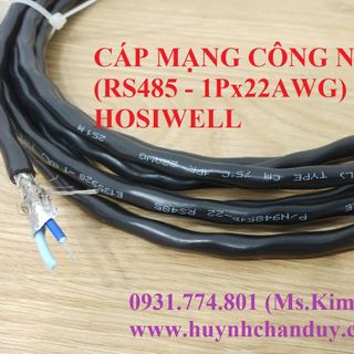 Cáp tín hiệu truyền thông công nghiệp RS485 22AWG – RS485 24AWG