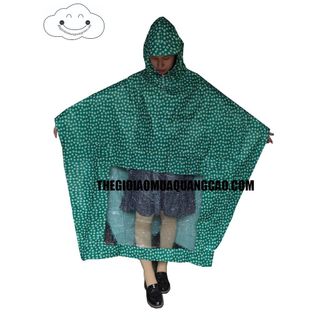 ÁO MƯA CÁNH DƠI VẢI DÙ CAO CẤP HÌNH CHỮ A, MÀU SẮC DỄ THƯƠNG (NGẪU NHIÊN)