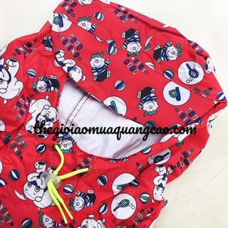 ÁO MƯA BIT 2 BÊN HÔNG DÀNH CHO TRẺ EM, CHỐNG NƯỚC TỐI ĐA