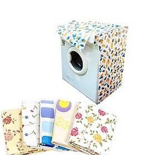 Áo Máy Giặt Cửa Ngang Vải Dù Siêu Bền Chống Thấm Chống Nắng Chống Mưa cho máy từ 7-8kg Giao màu ngẫu nhiên