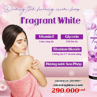 Dưỡng thể trắng da hương nước hoa Pháp Charme Fragrant White