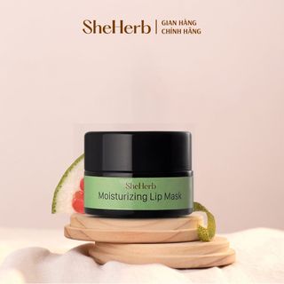Mặt Nạ Ngủ Dành Cho Môi Dưỡng Ẩm She Herb Giảm Thâm Môi Làm Sạch Tế Bào Chết