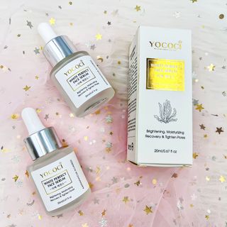 Serum dưỡng trắng da mặt Yococi giúp dưỡng ẩm, ngăn ngừa lão hóa se khít lỗ chân lông White Perfect Face Serum 20ml