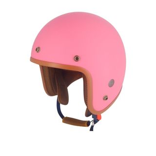 (Xưởng nón bảo hiểm giá rẻ) Mũ bảo hiểm SRT 3/4 Classic màu phấn thời trang Tặng kèm lưỡi trai