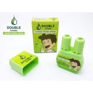 Ống Hít Mũi, ống Hít Thông Mũi Thảo Dược Hình Thú Đôi Double Inhaler Hình Thú Thái Lan