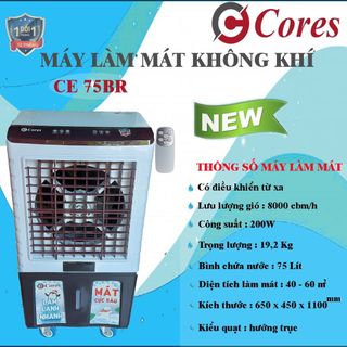 MÁY LÀM MÁT KHÔNG KHÍ CORES CM75BR giá sỉ