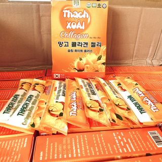 Thạch táo, dứa, xoài, cam