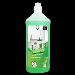 Nước lau sàn đuổi muỗi Q-FLOOR - chai 1L