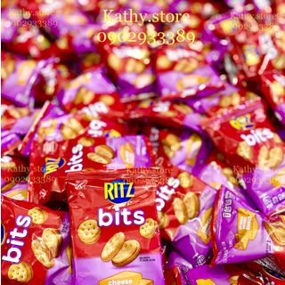 Bánh Ritz Bits Cheese mini phô mai Mỹ gói 42g